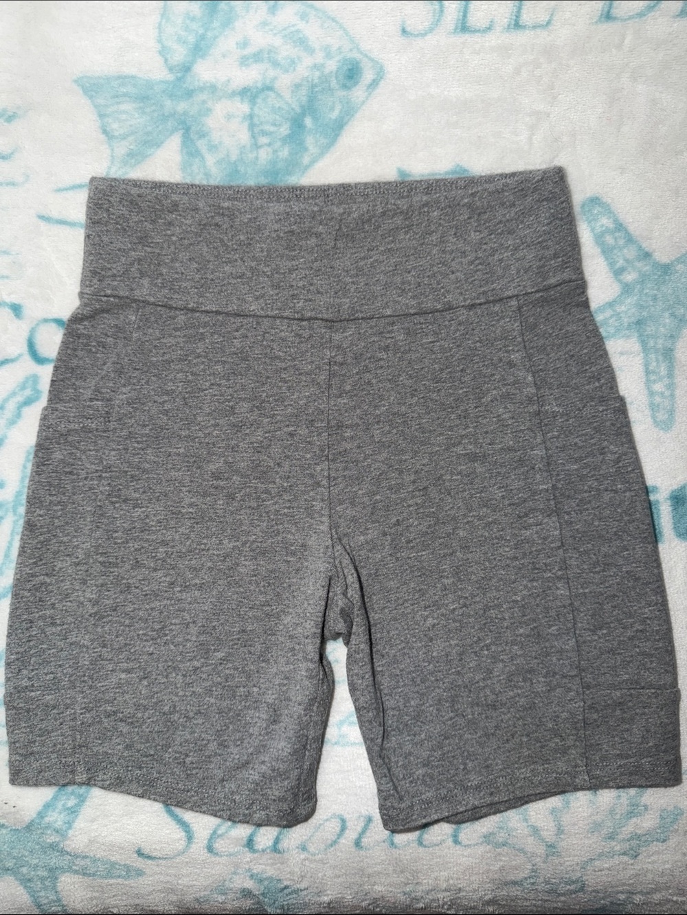 5️⃣ FOR 2️⃣0️⃣ SALE 🏷️ Girl’s Art Class High-Waist Gray Bike Shorts Size M (8)